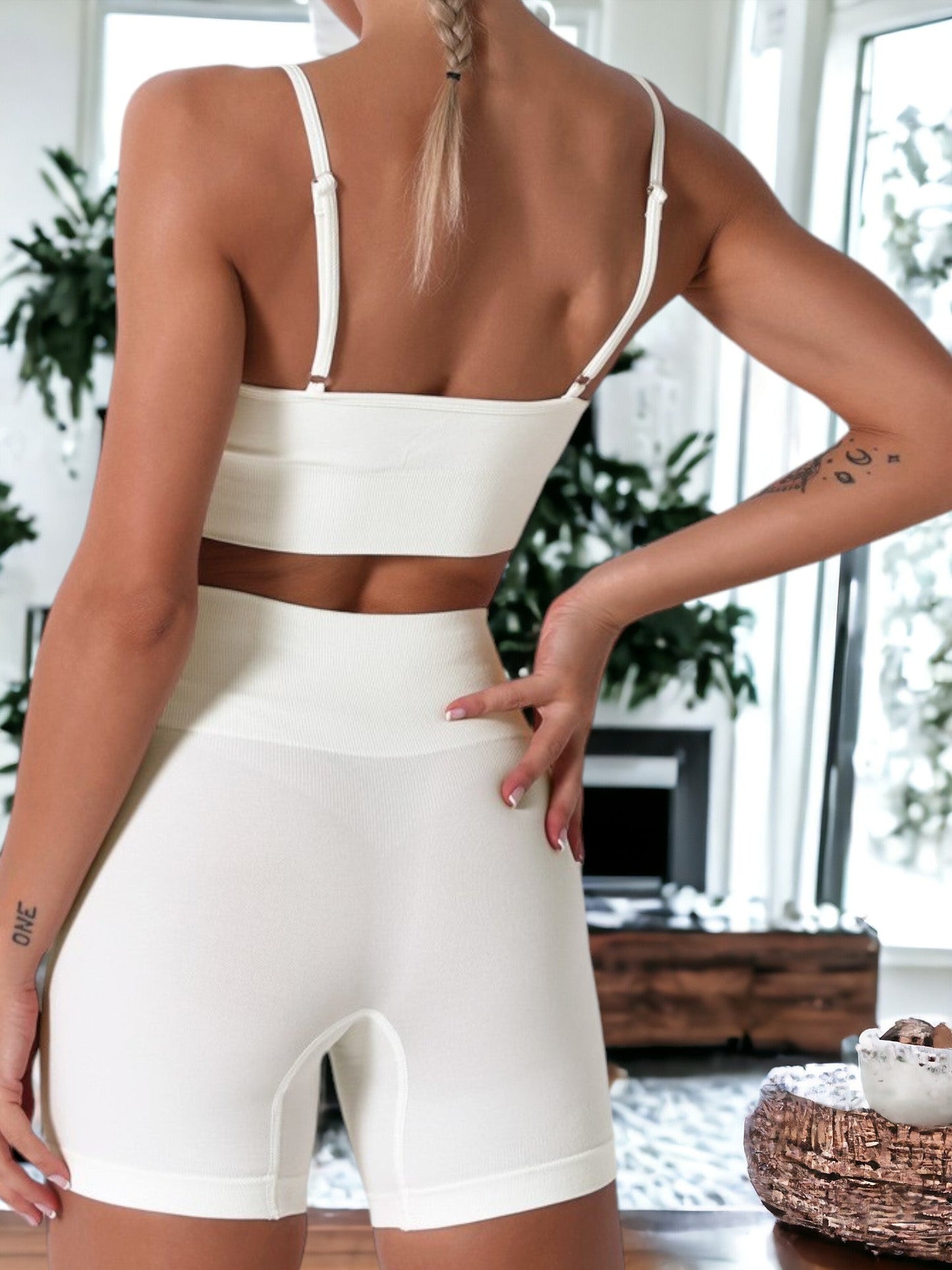 Sexy Suspender Fitness Yoga Suit