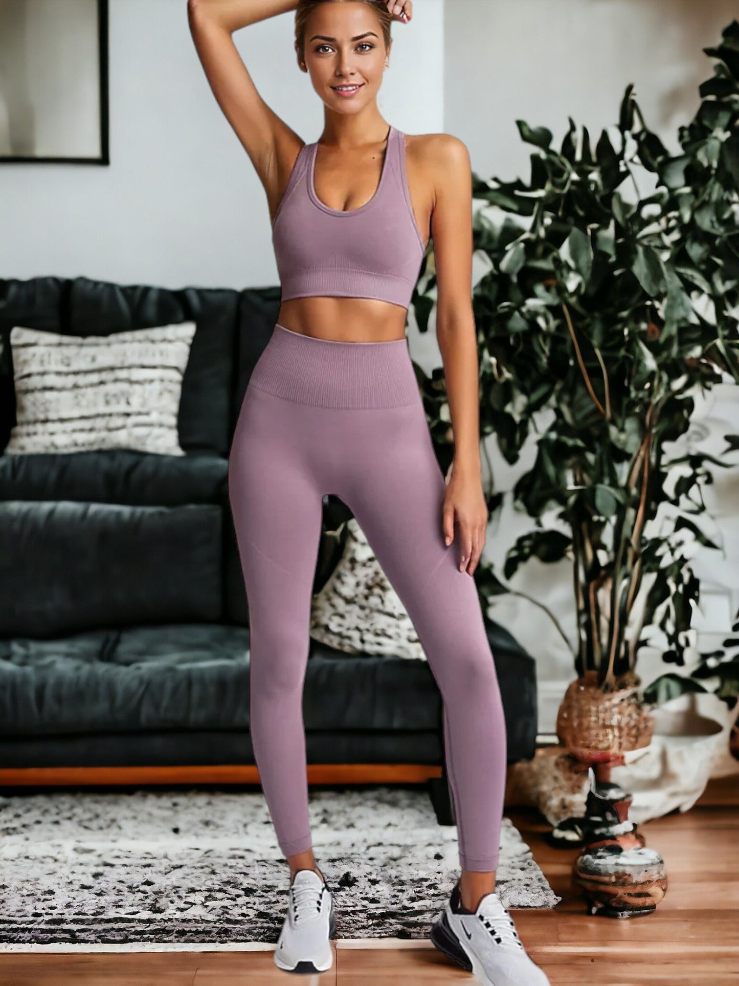 Seamless Butt Lifting Fitness Yoga Clothes