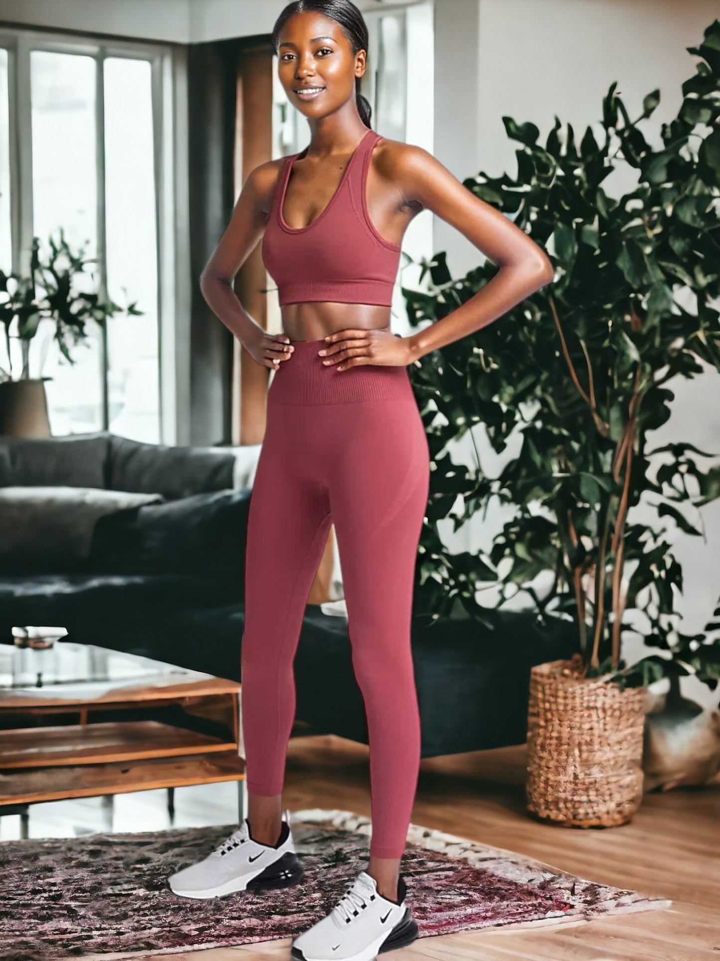 Seamless Butt Lifting Fitness Yoga Clothes