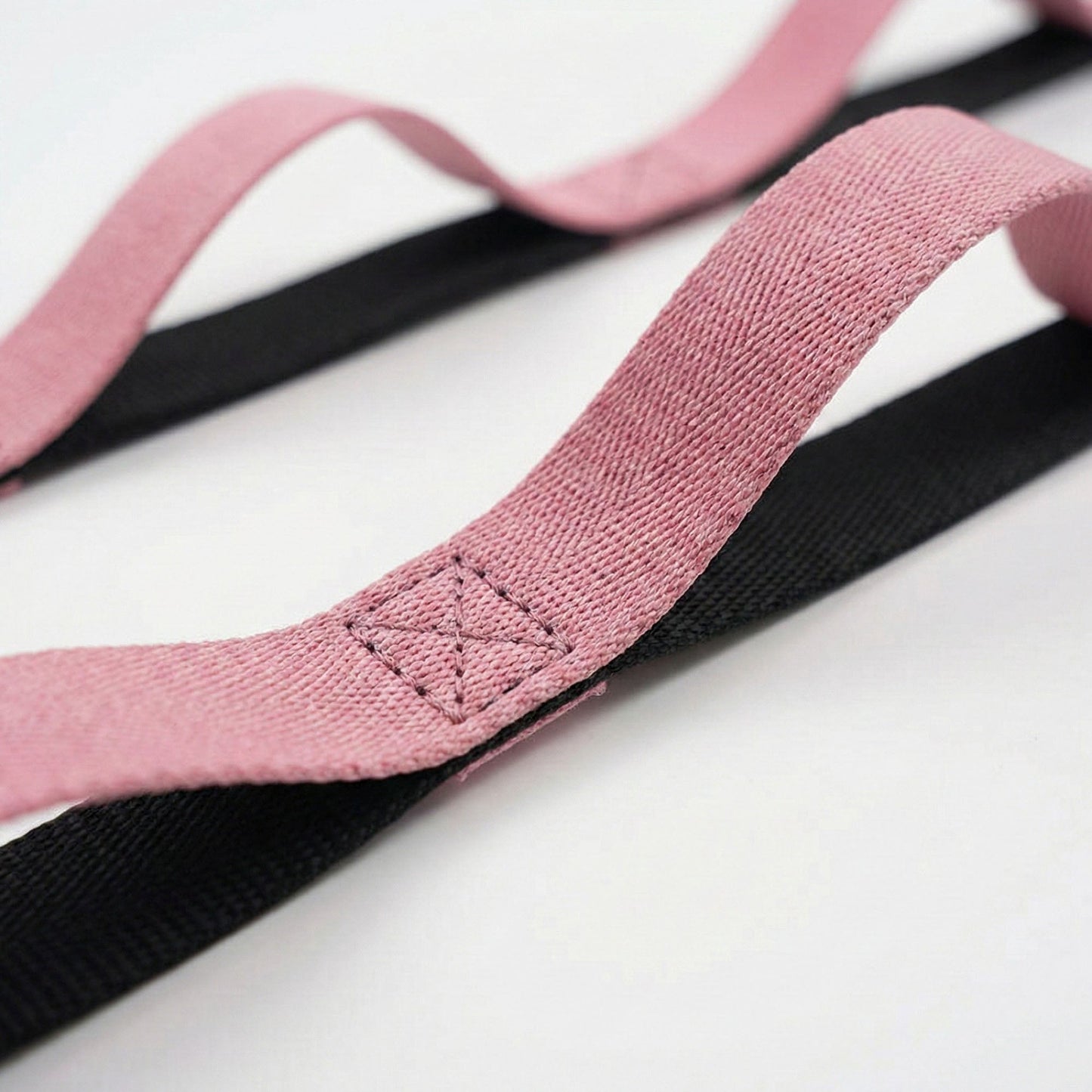 2-PC Multi-Loop Stretch Strap Adjustable Yoga Flexibility Band