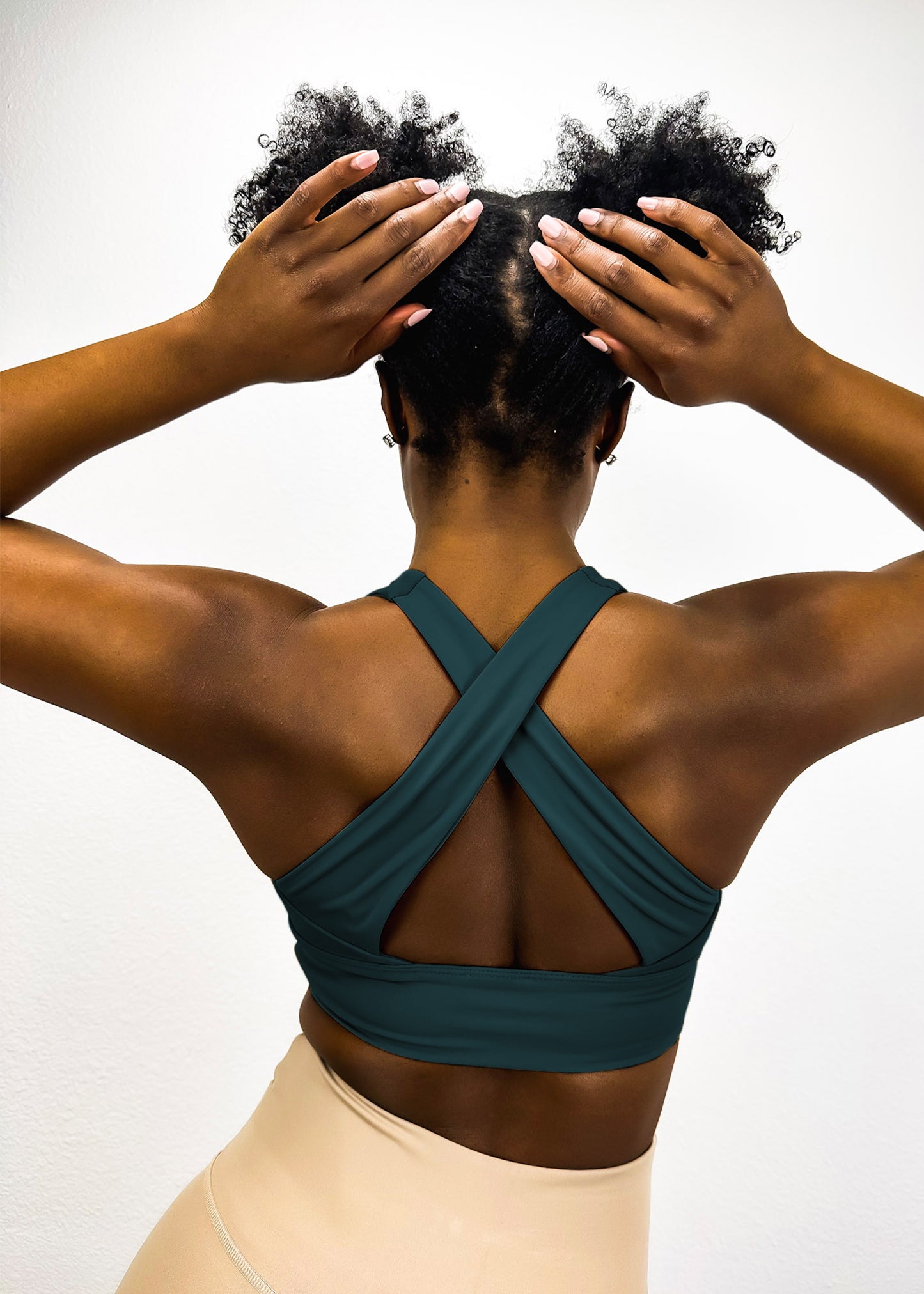 Soft Buttery Cross Back Fitness Sports Bra