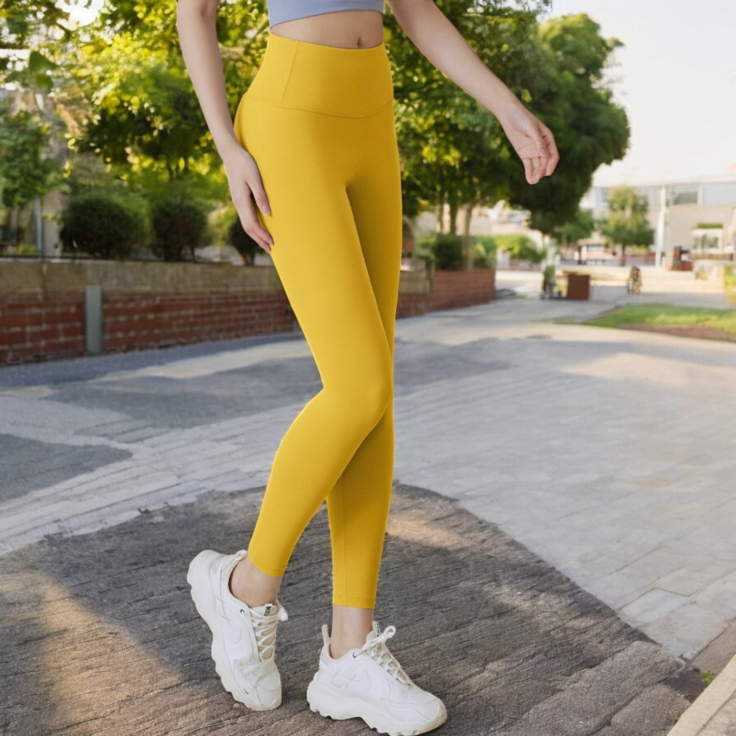 High Waist Full-Length Workout Leggings
