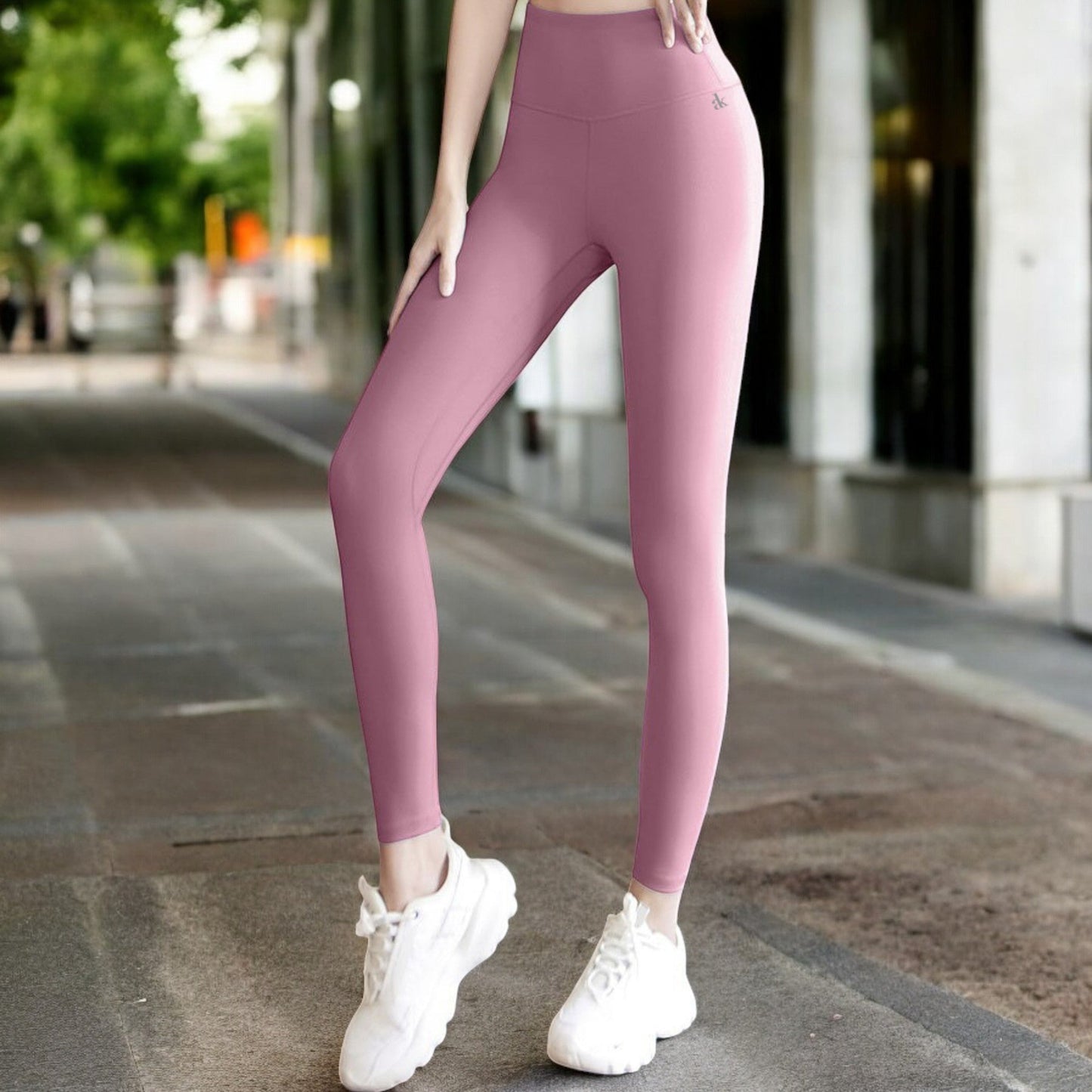 High Waist Compression Leggings with Full Coverage