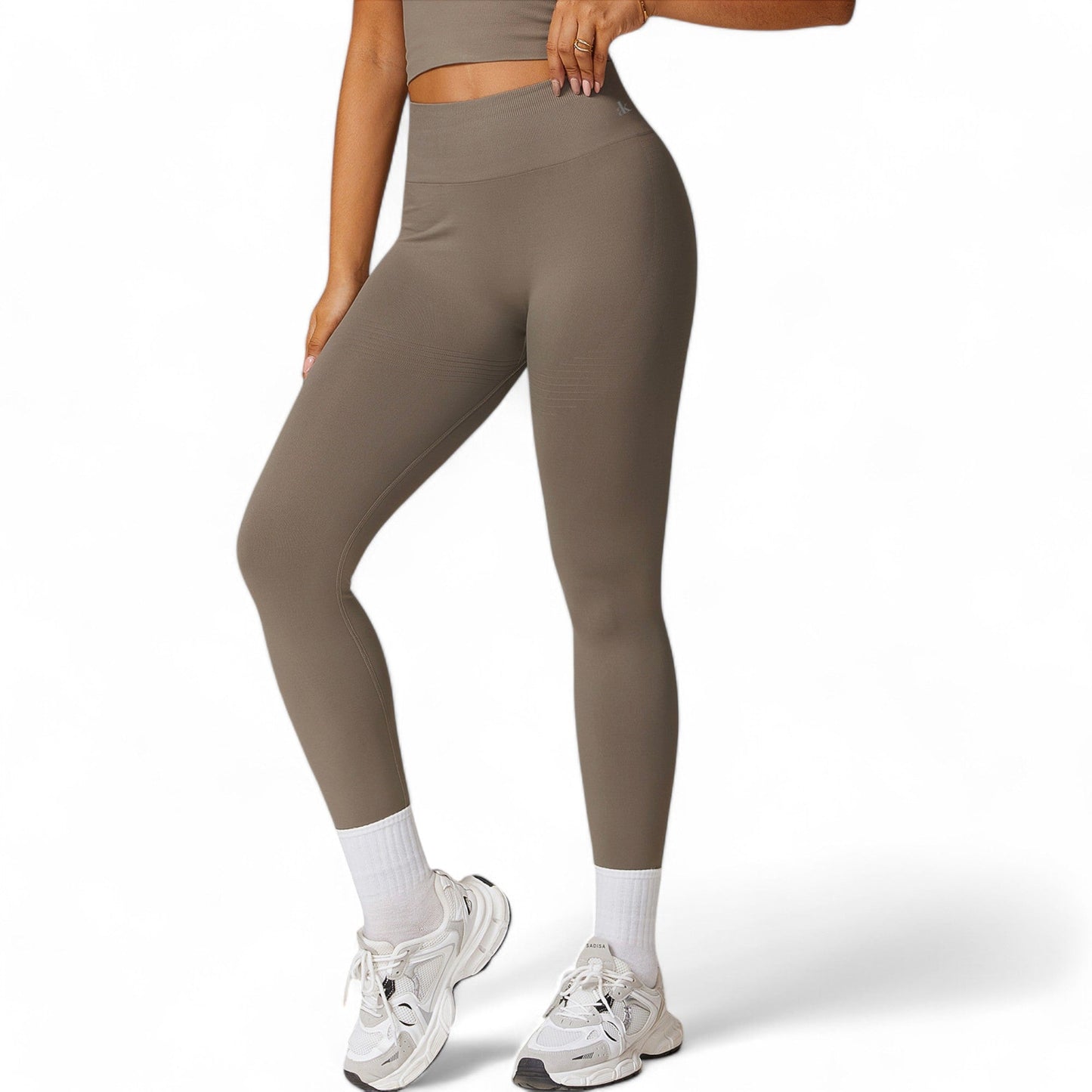 High-Waist Seamless Full-Length Leggings