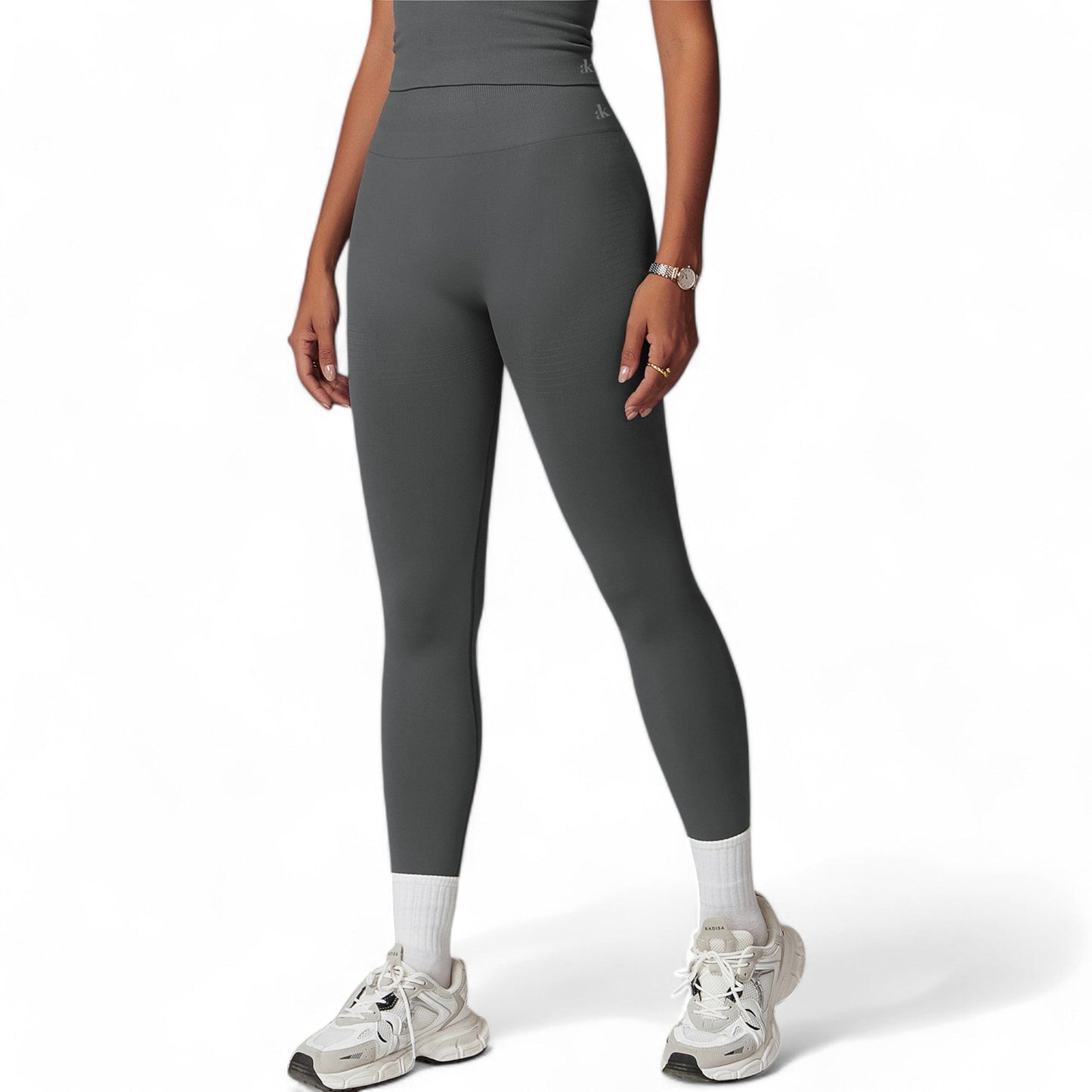 High-Waist Seamless Full-Length Leggings