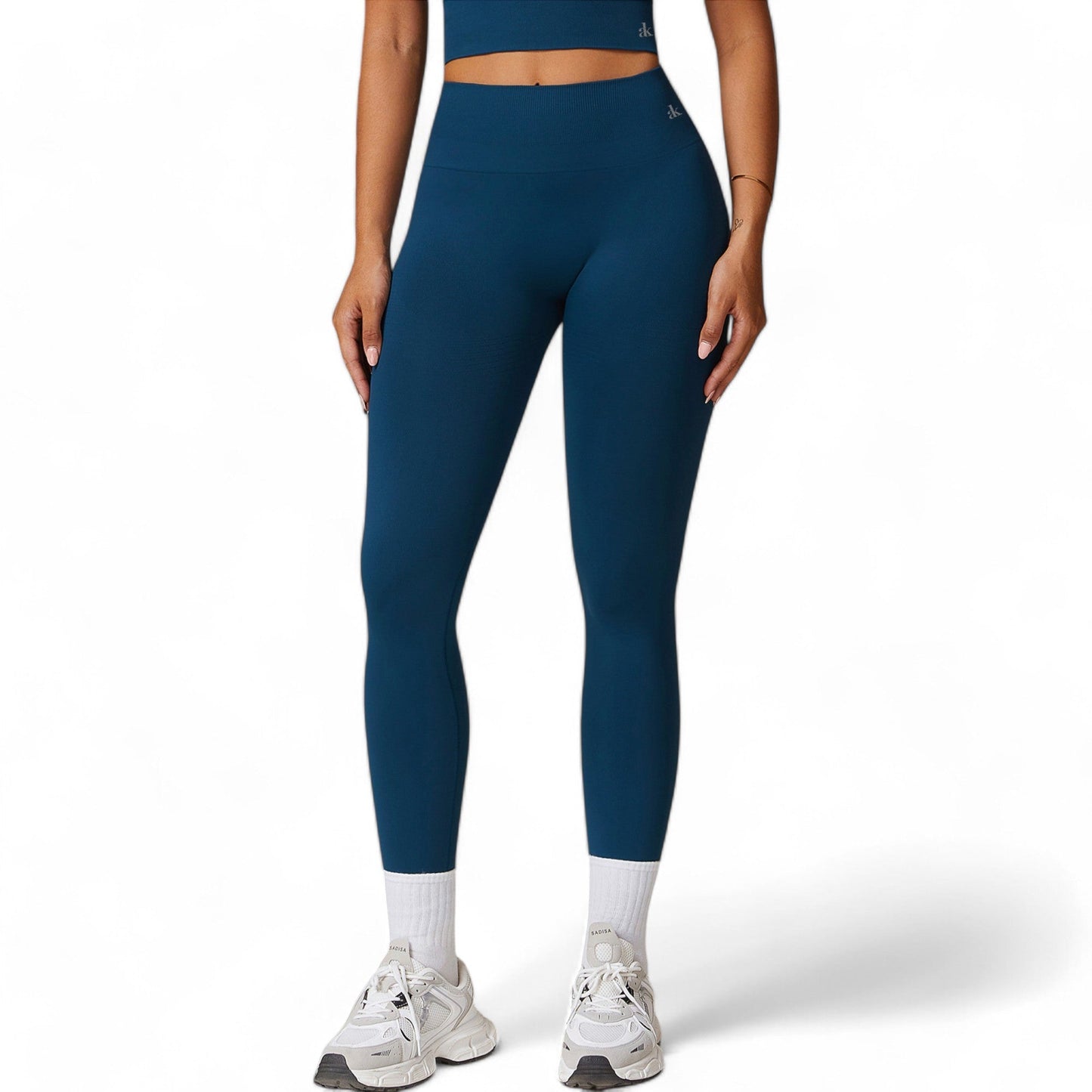 High-Waist Seamless Full-Length Leggings