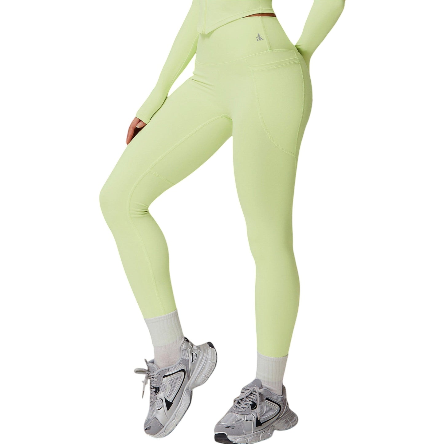 High Waist Seamless Leggings with Contoured Panels for Comfortable Stretch Fit