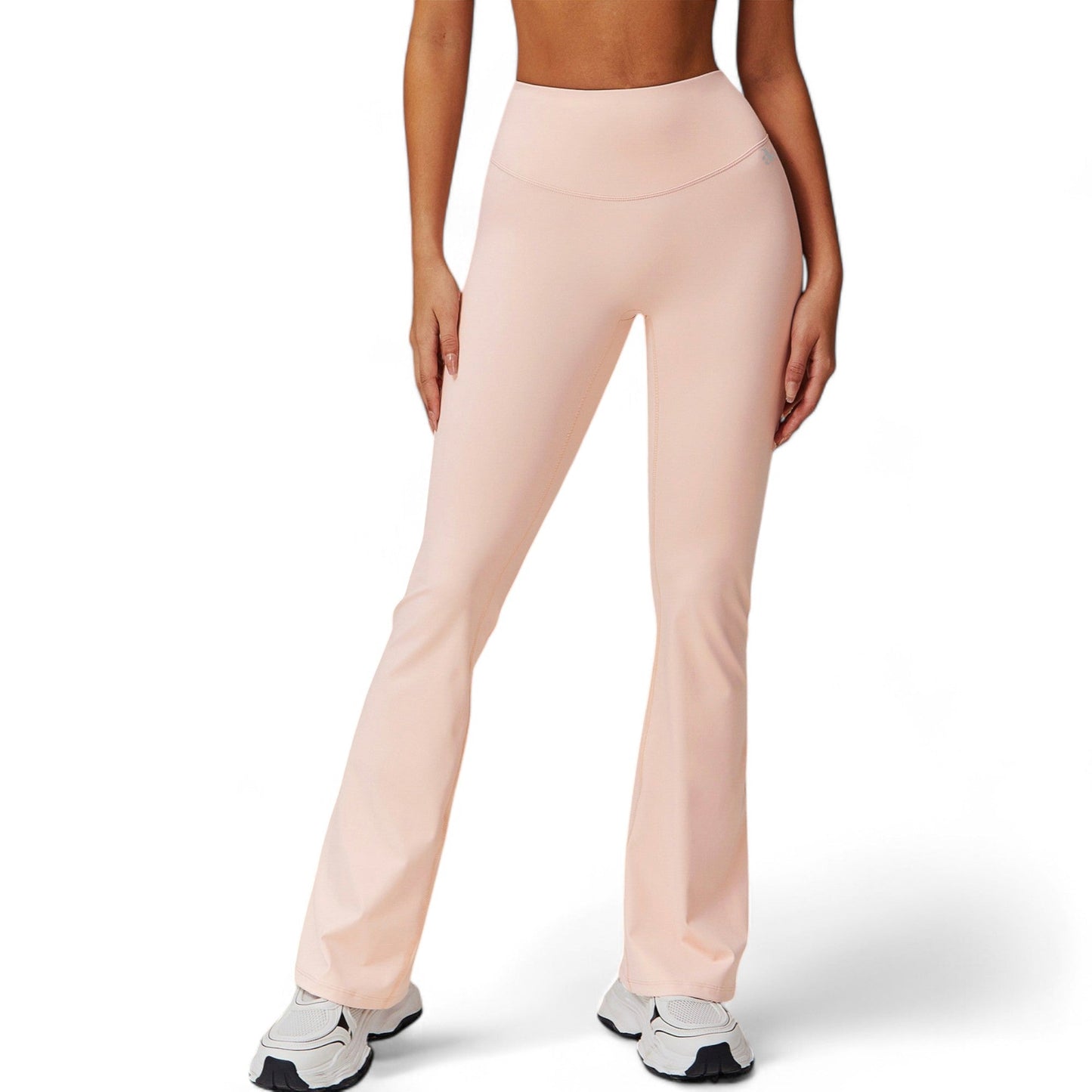 High Waist Flared Leg Yoga Pants