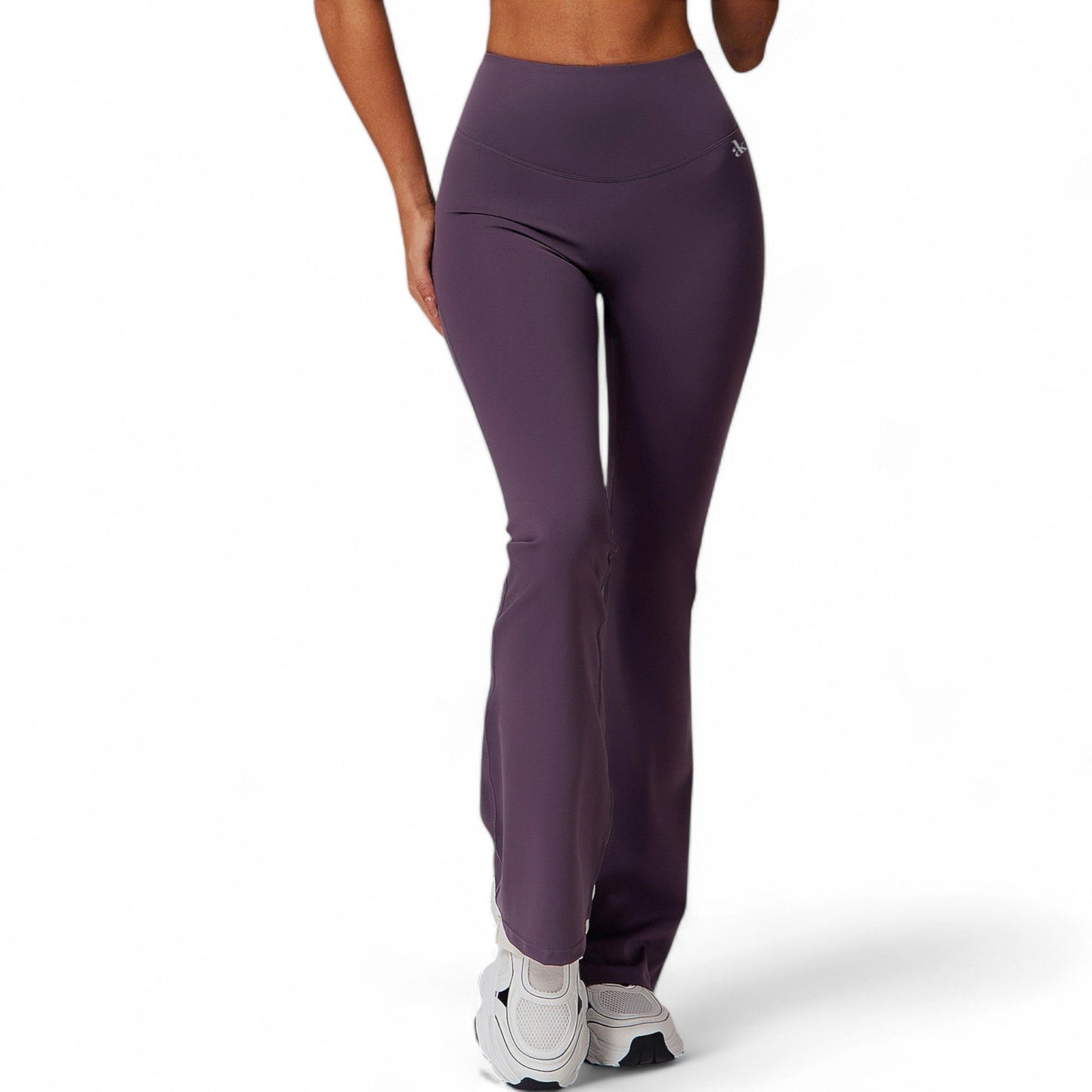 High Waist Flared Leg Yoga Pants