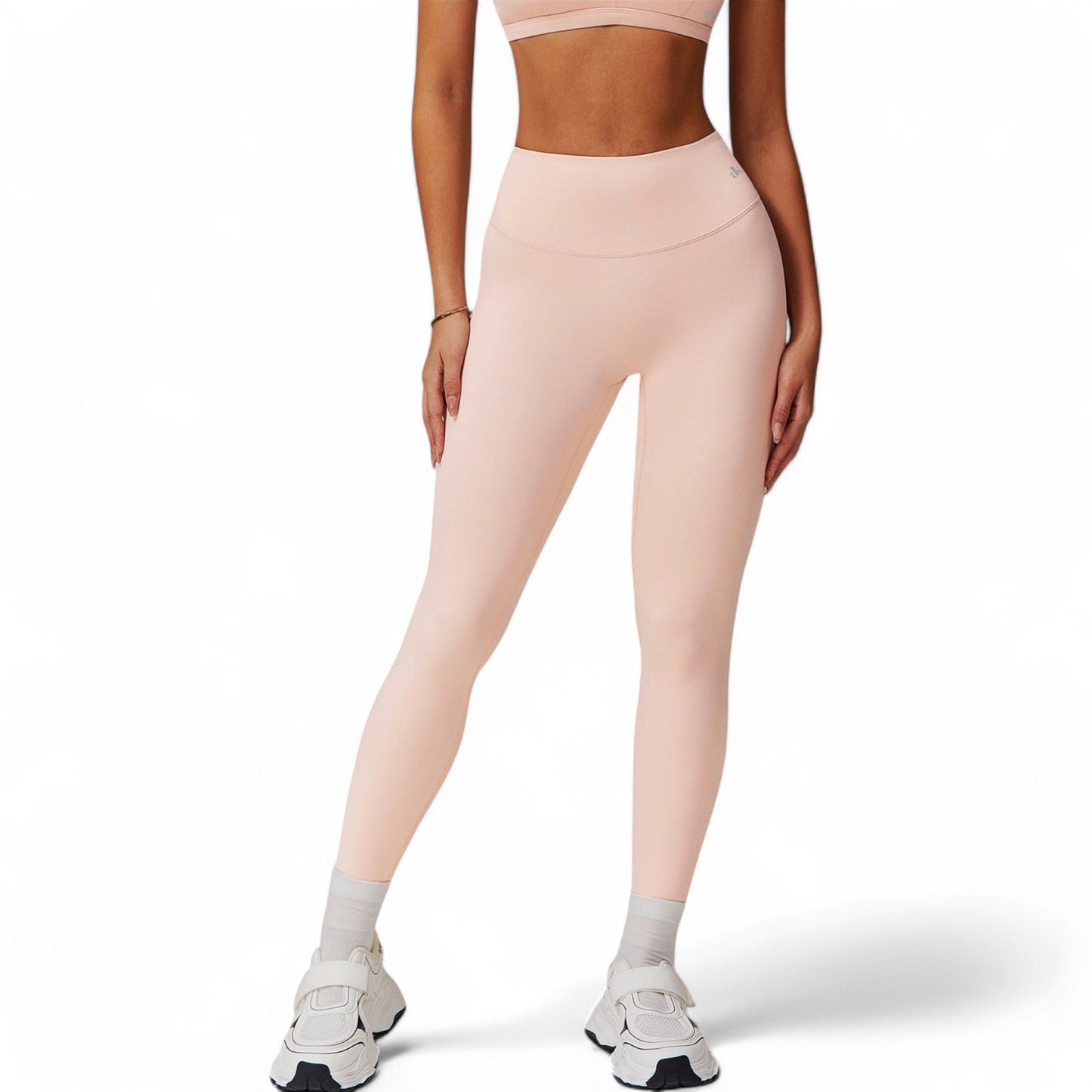 High Waist Seamless Leggings with Full-Length Design