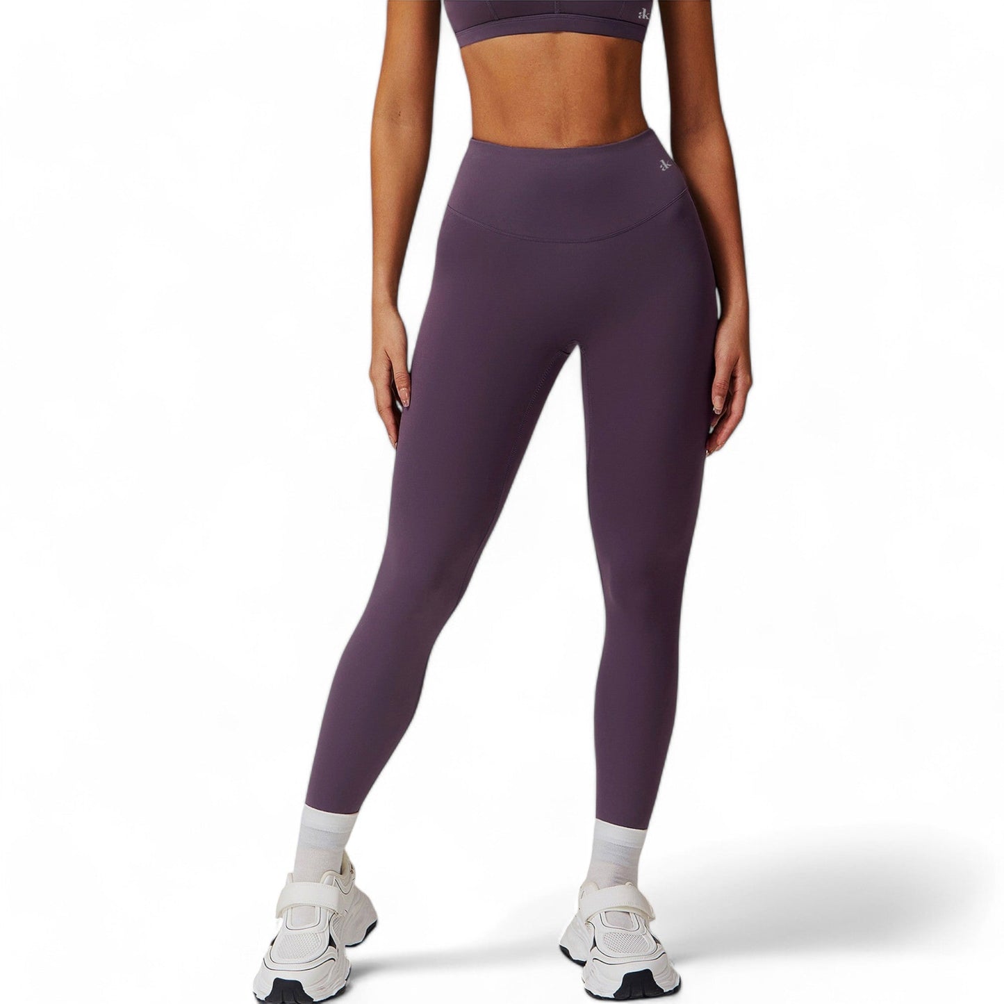High Waist Seamless Leggings with Full-Length Design
