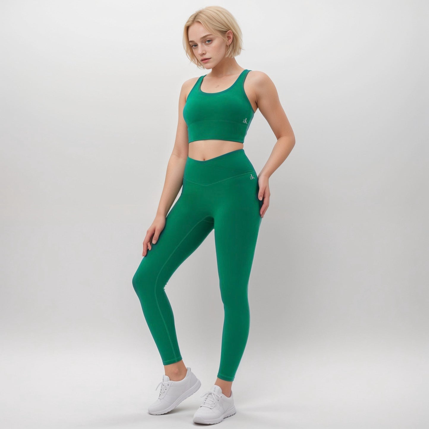 Women's Strappy Back Sports Bra with High Support
