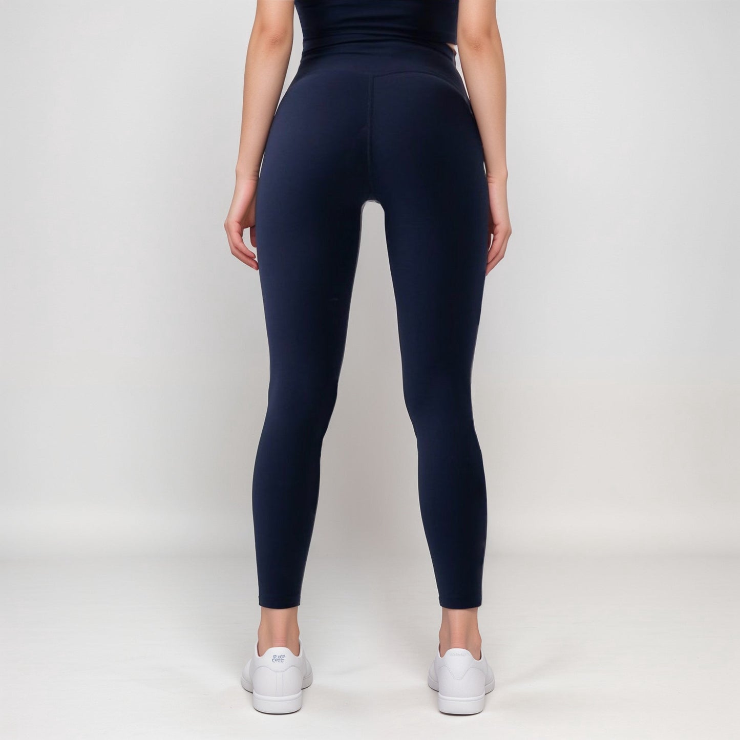 Active Women's High Waist Seamless Leggings with Full-Length Ankle Fit