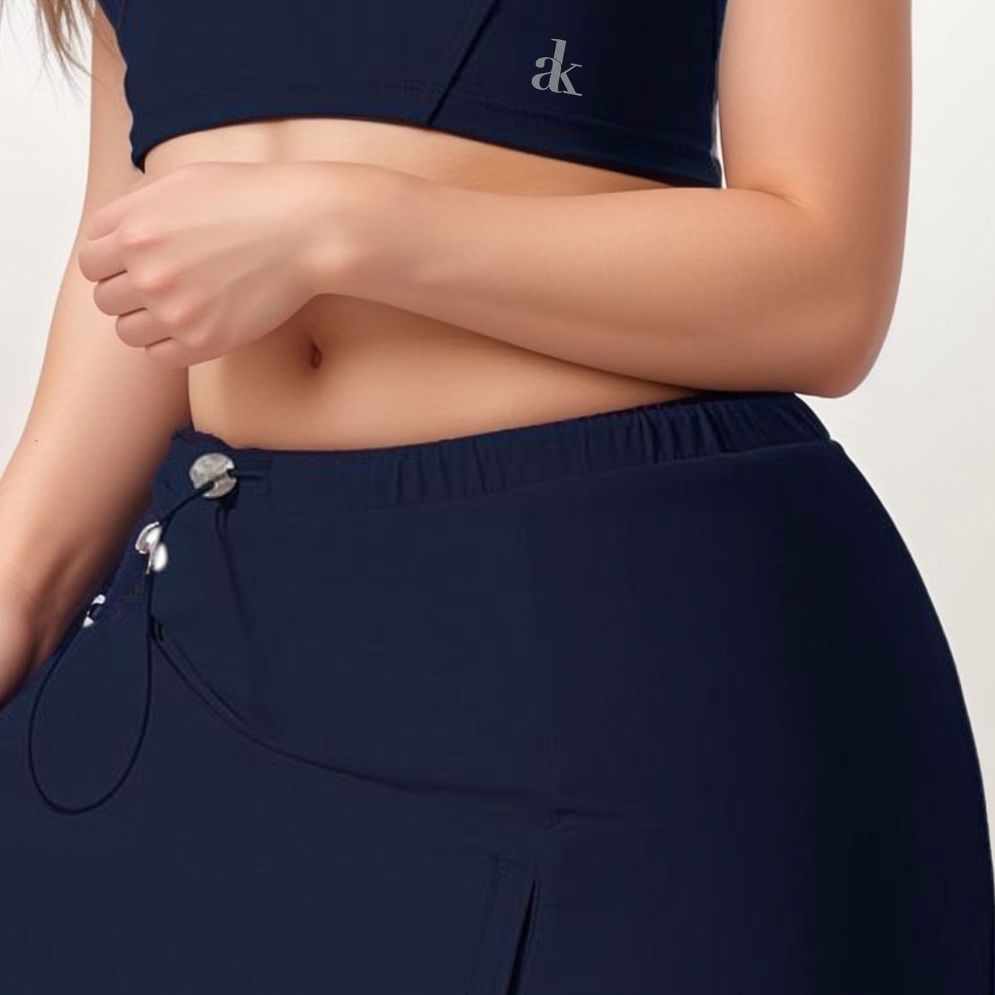 Active Women's Athletic Skort with Side Pocket and Built-In Shorts