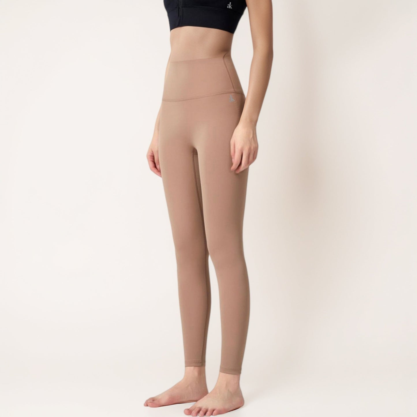 Seamless Full-Length Leggings with High Waistband for Streamlined Comfort and Everyday Stretch Fit