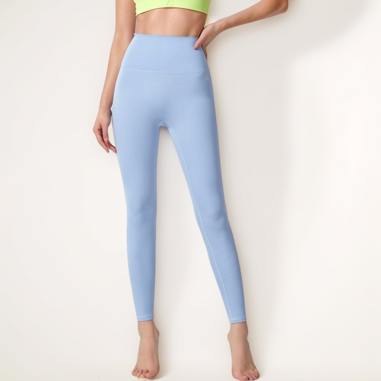 Seamless Full-Length Leggings with High Waistband for Streamlined Comfort and Everyday Stretch Fit