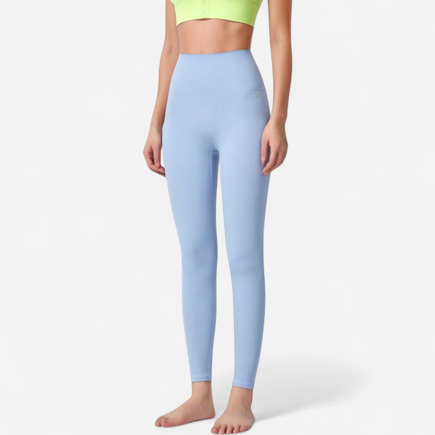 Seamless Full-Length Leggings with High Waistband for Streamlined Comfort and Everyday Stretch Fit
