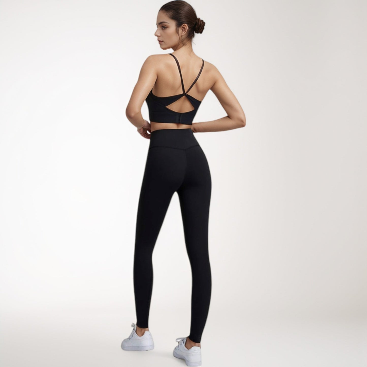 Seamless High Waist Leggings with Compression Fit and Ultra-Smooth Second Skin Feel