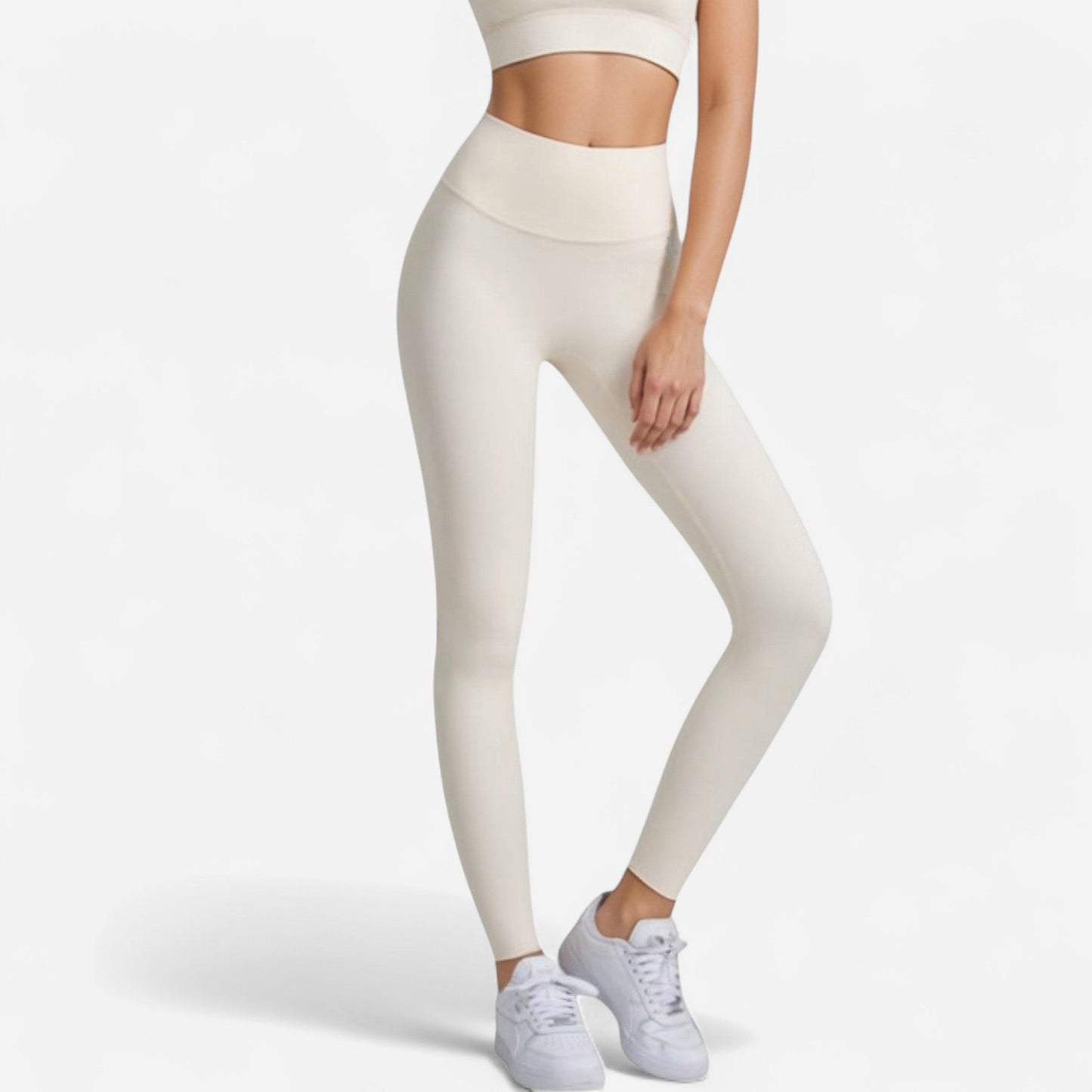 Seamless High Waist Leggings with Compression Fit and Ultra-Smooth Second Skin Feel