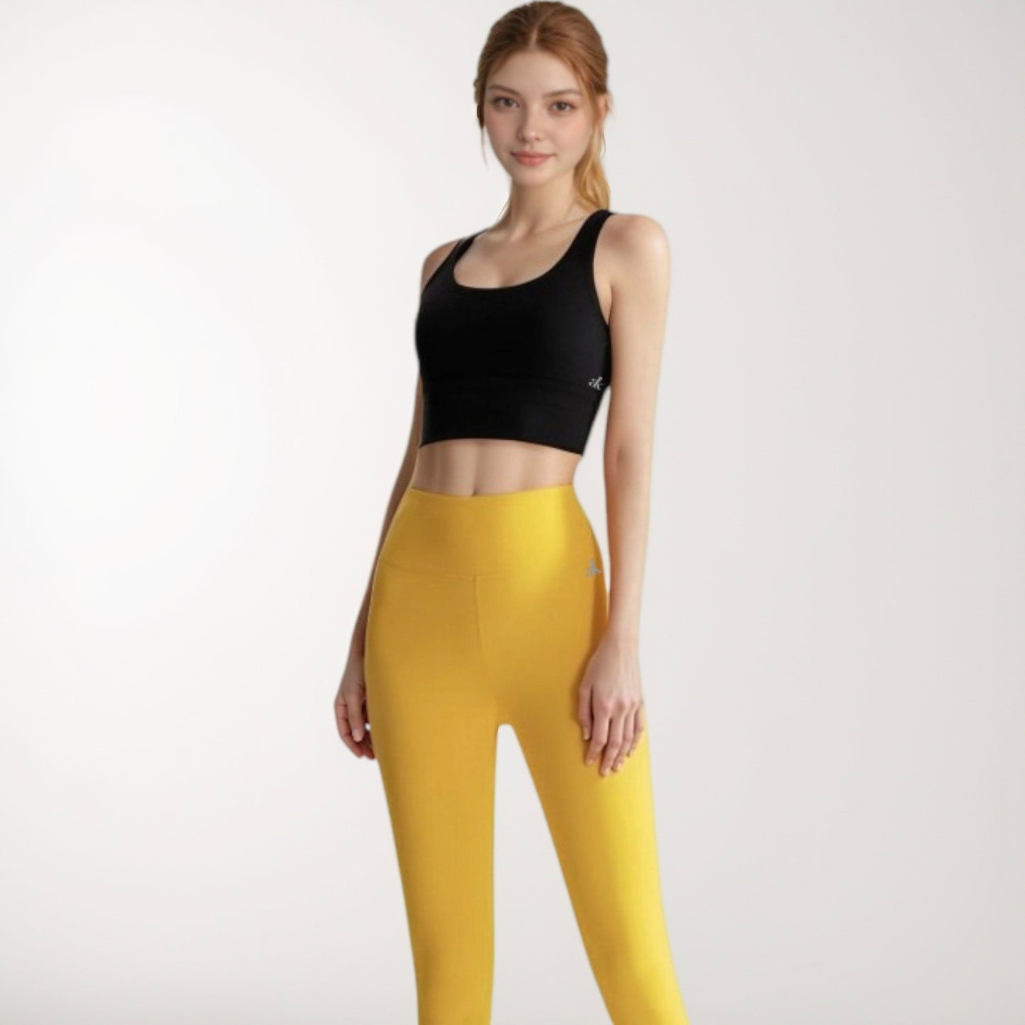 Women's Crisscross Back Sports Bra with Wide Elastic Band and Supportive Straps for Activewear