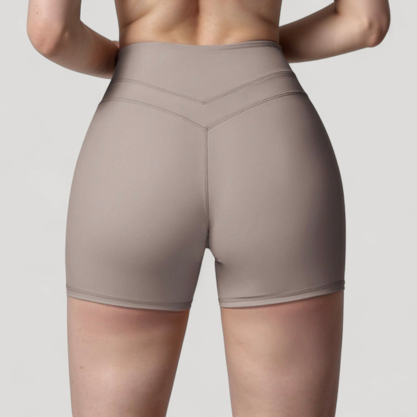 High Waist Seamless Biker Shorts with Wide Waistband and Stretch Fit for Active Comfort - Small, Fuchsia