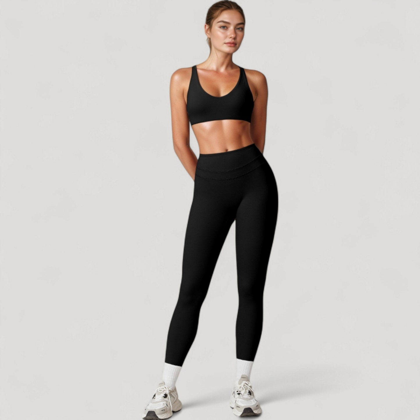 Women's High Waist Full Length Seamless Compression Leggings for Active and Casual Wear