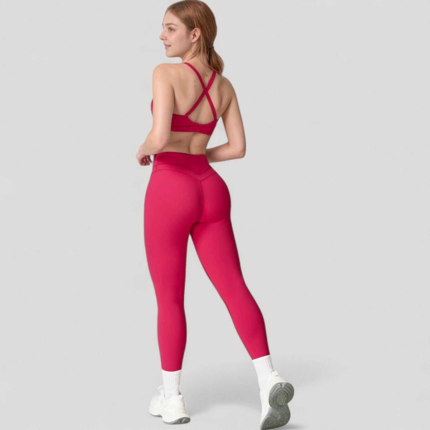 Women's High Waist Full Length Seamless Compression Leggings for Active and Casual Wear