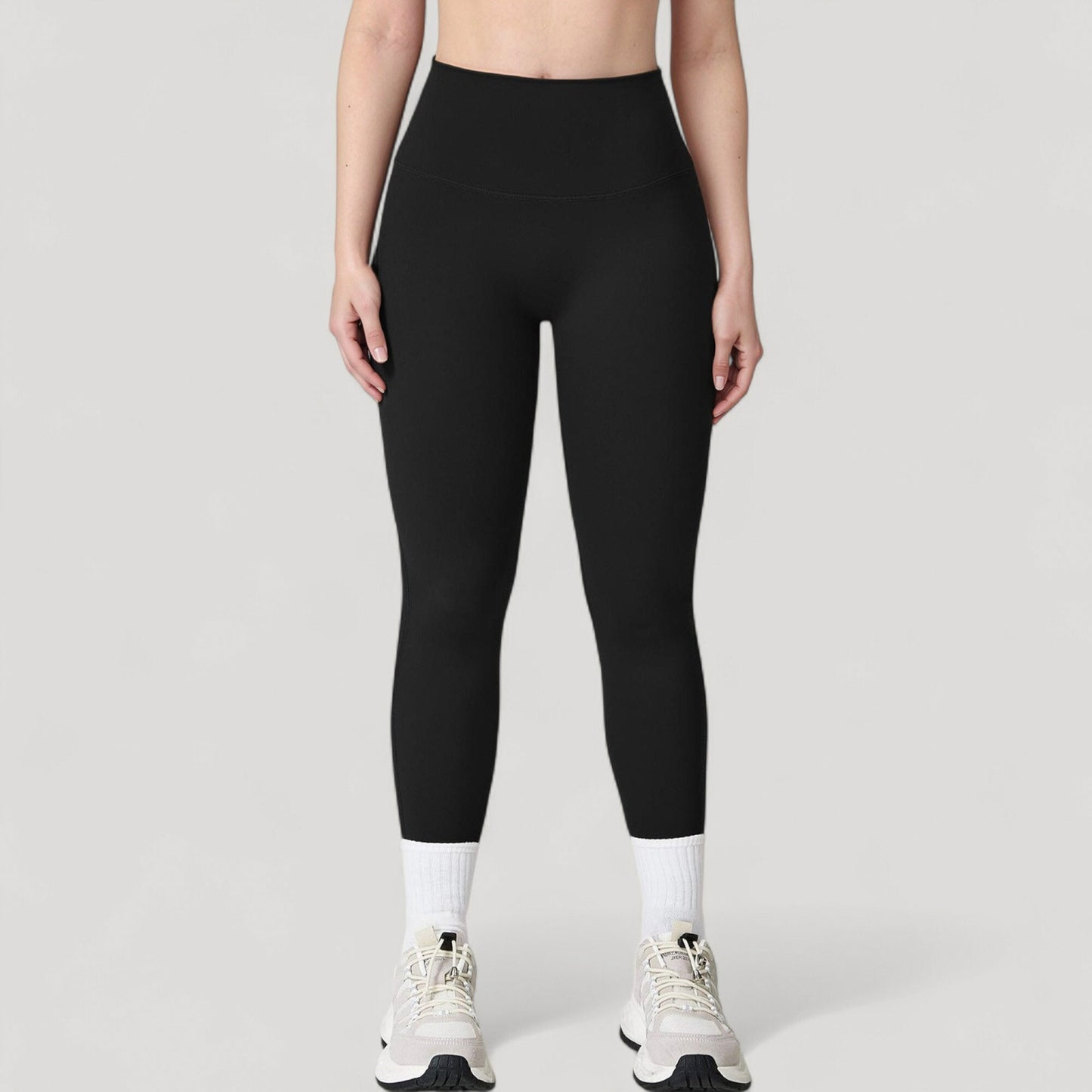 High Waist Full Length Leggings with Seamless Design and Stretch Fit for Everyday Movement