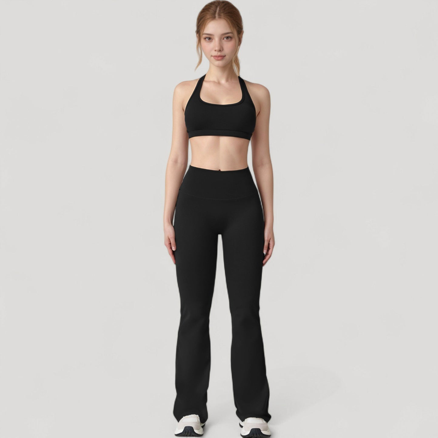 High Waist Full Length Leggings with Seamless Design and Stretch Fit for Everyday Movement