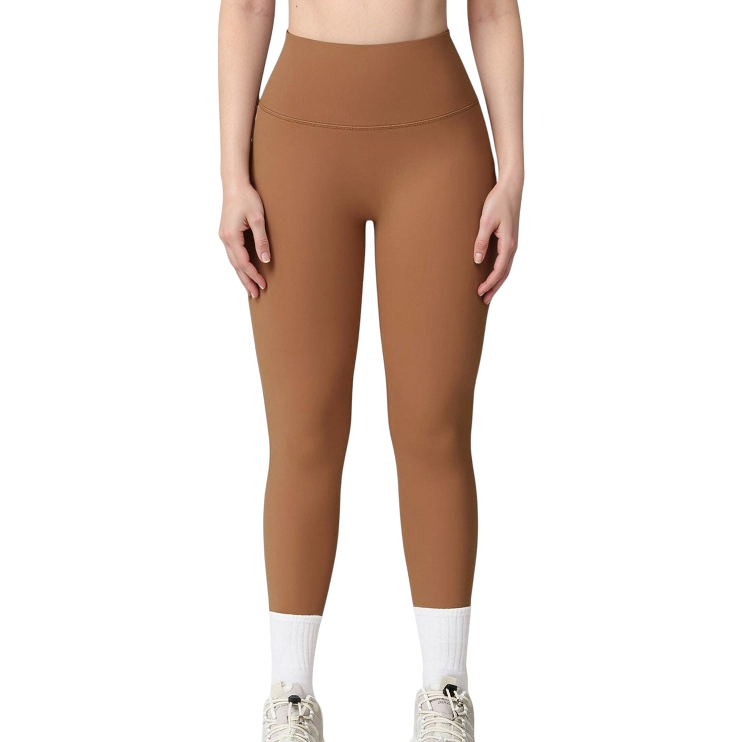 High Waist Full Length Leggings with Seamless Design and Stretch Fit for Everyday Movement