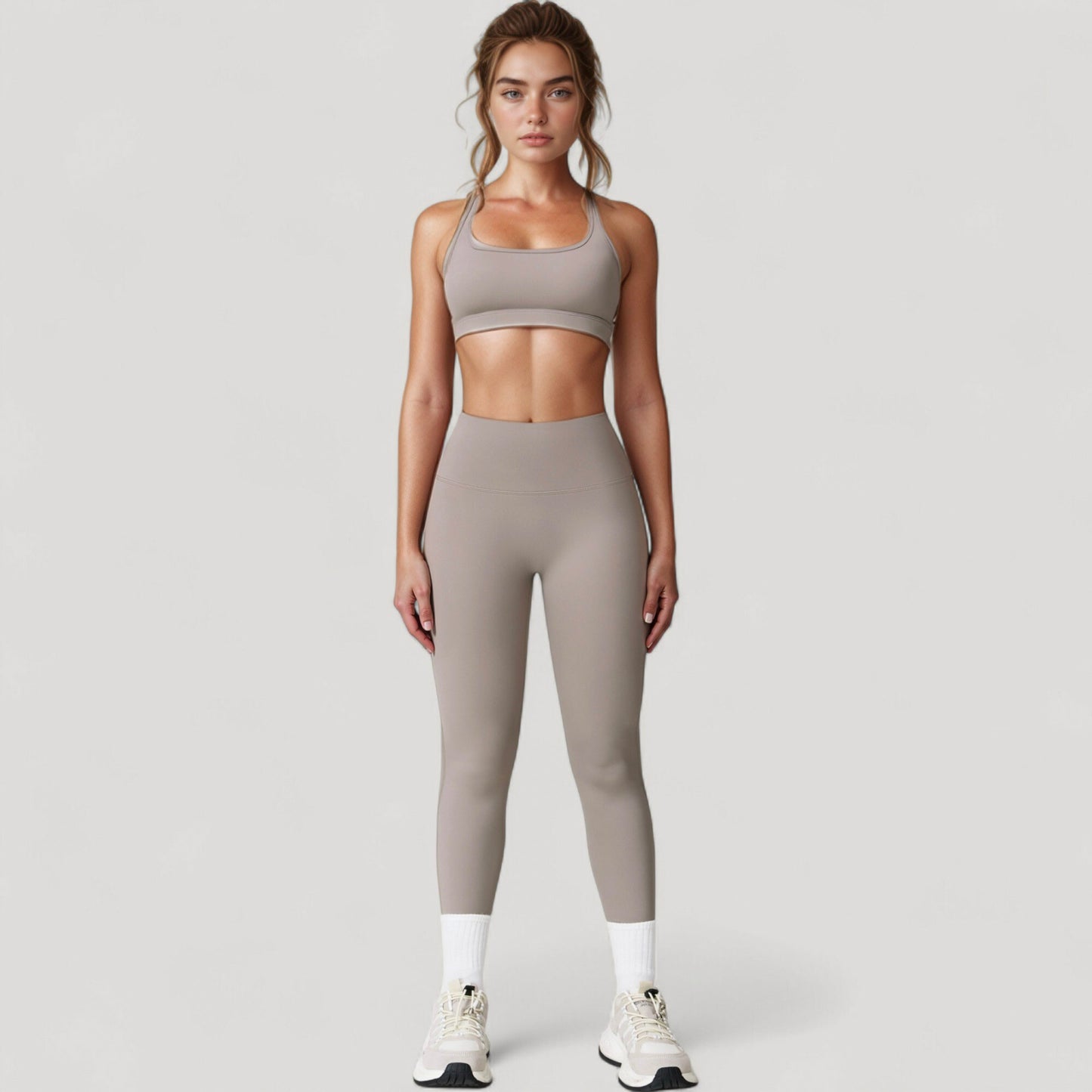 High Waist Full Length Leggings with Seamless Design and Stretch Fit for Everyday Movement