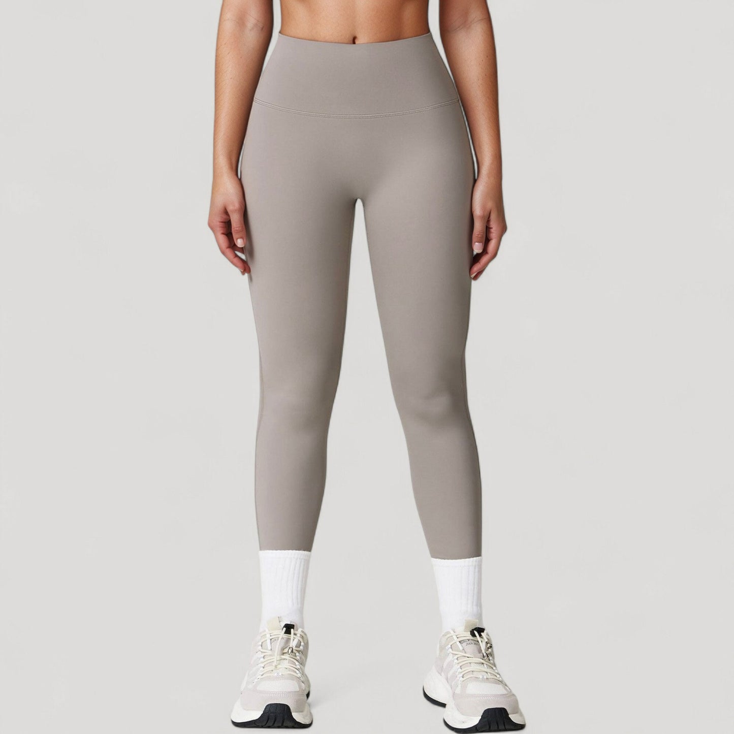 High Waist Full Length Leggings with Seamless Design and Stretch Fit for Everyday Movement
