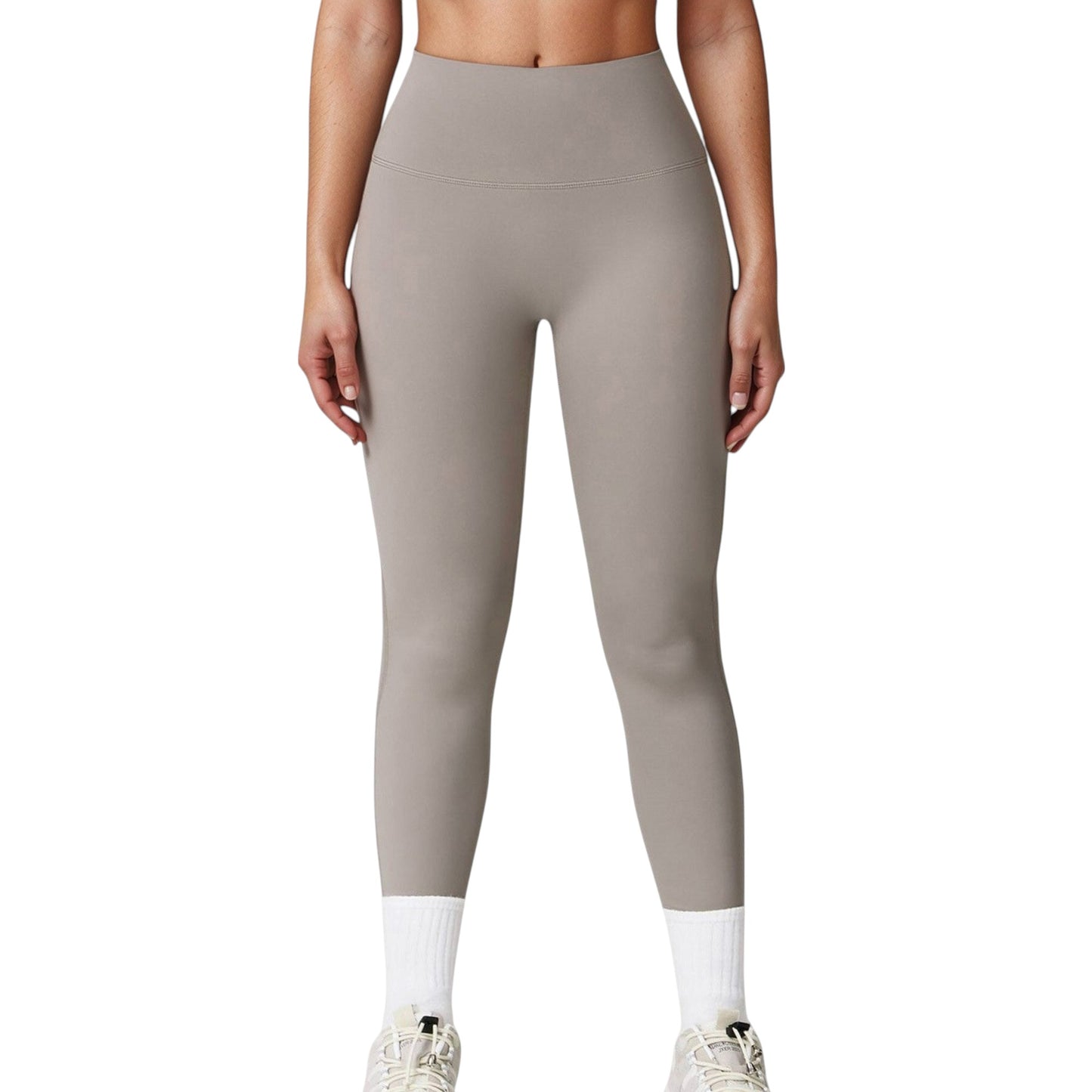 High Waist Full Length Leggings with Seamless Design and Stretch Fit for Everyday Movement