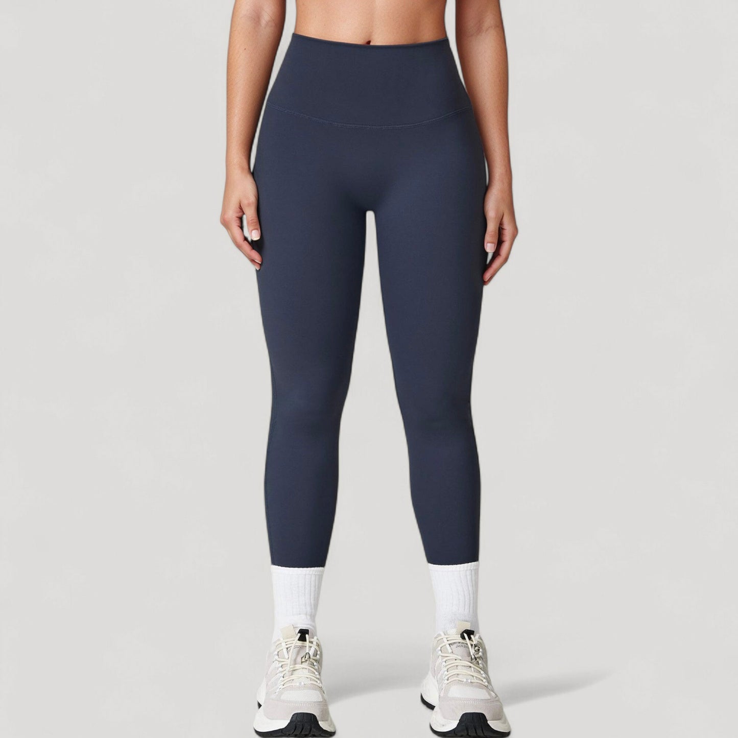 High Waist Full Length Leggings with Seamless Design and Stretch Fit for Everyday Movement