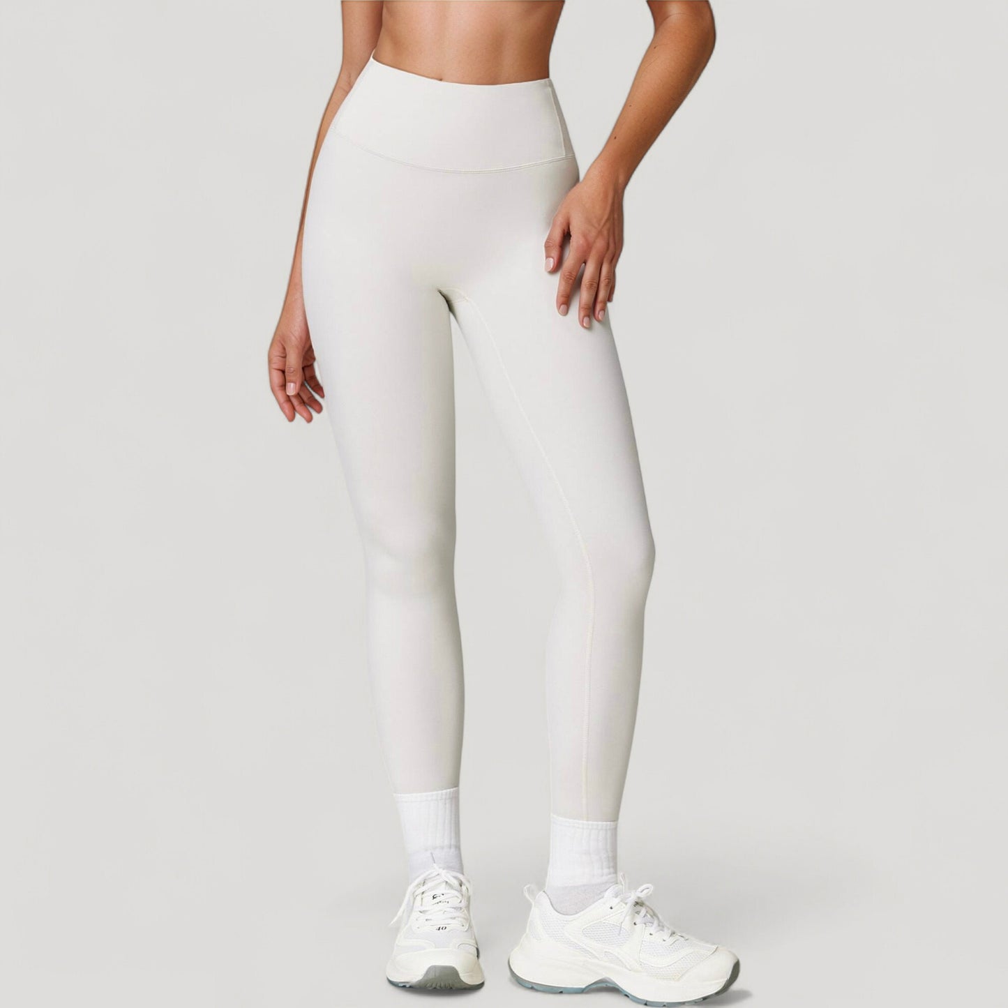 High Waist Compression Leggings with Seamless Fit and Sculpting Stretch Fabric