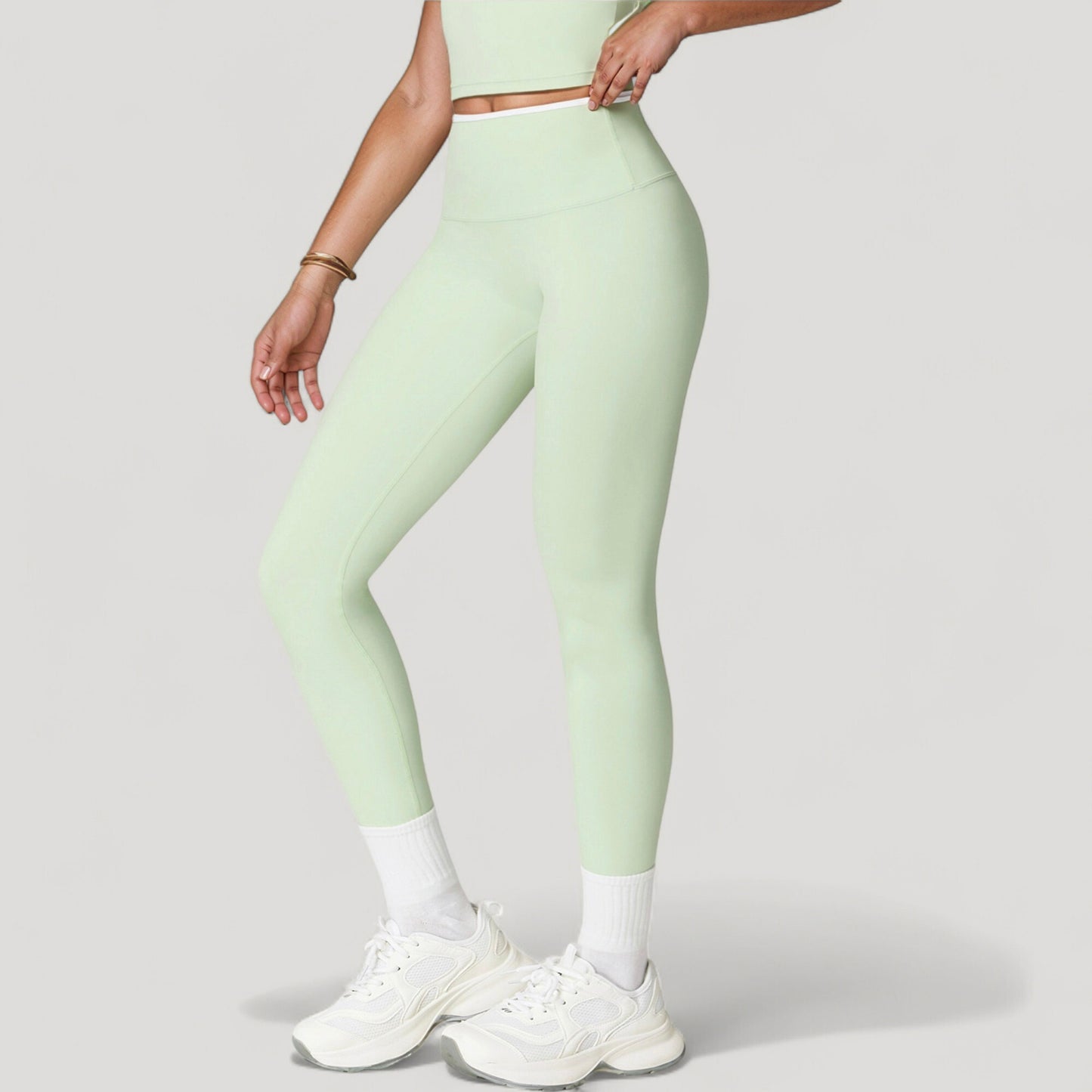 High Waist Seamless Leggings with Tummy Control and Sculpting Fit for Active or Casual Everyday Wear