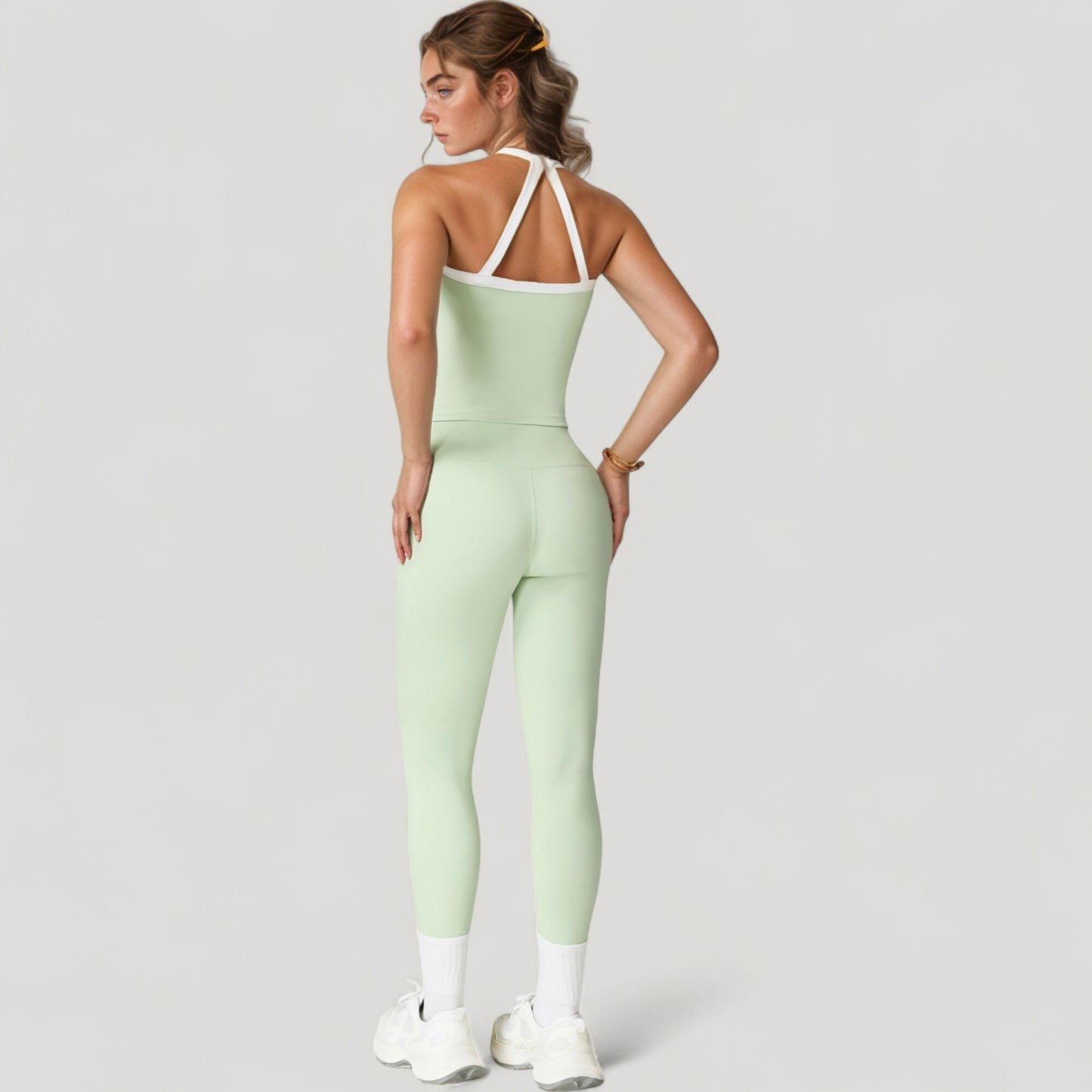 High Waist Seamless Leggings with Tummy Control and Sculpting Fit for Active or Casual Everyday Wear
