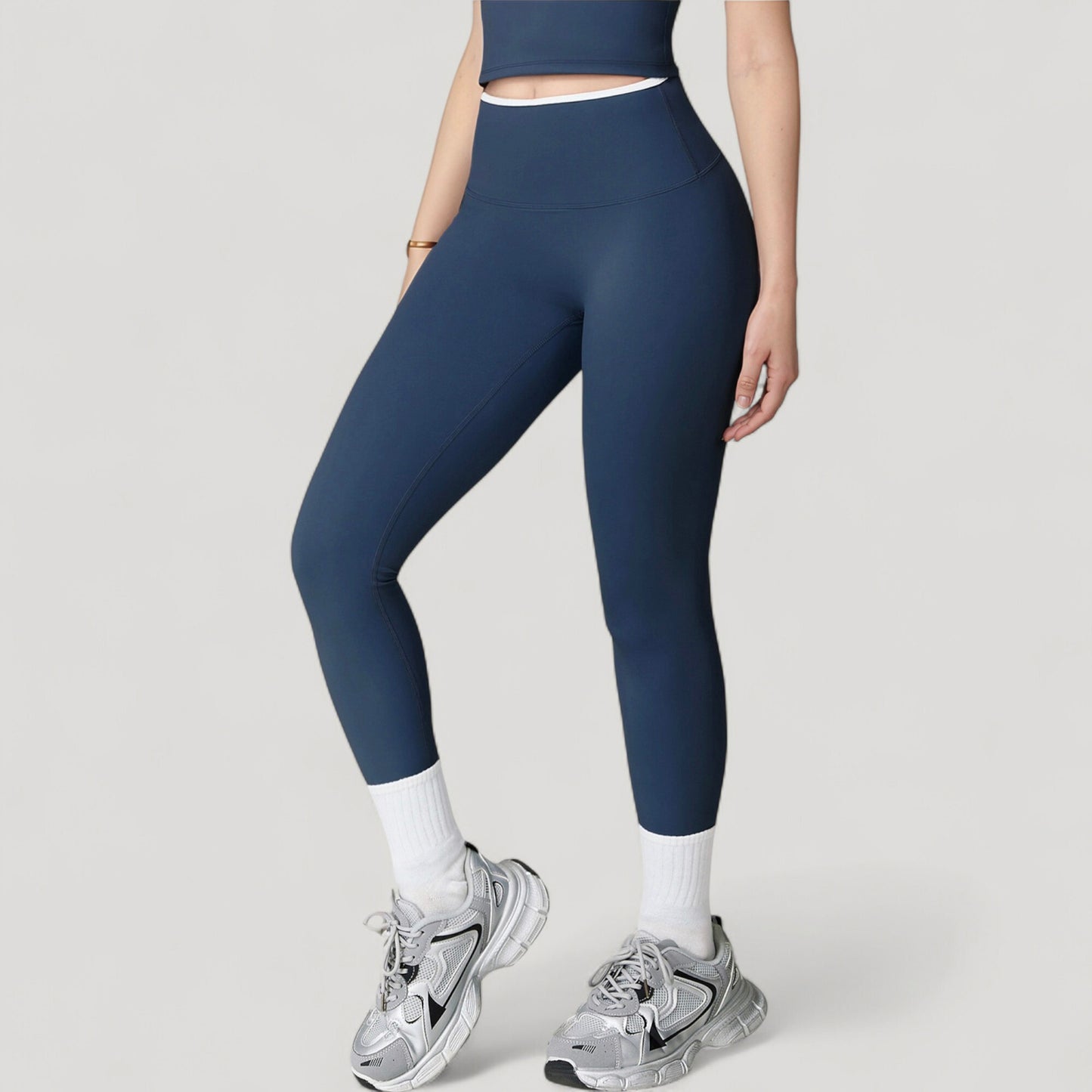 High Waist Seamless Leggings with Tummy Control and Sculpting Fit for Active or Casual Everyday Wear