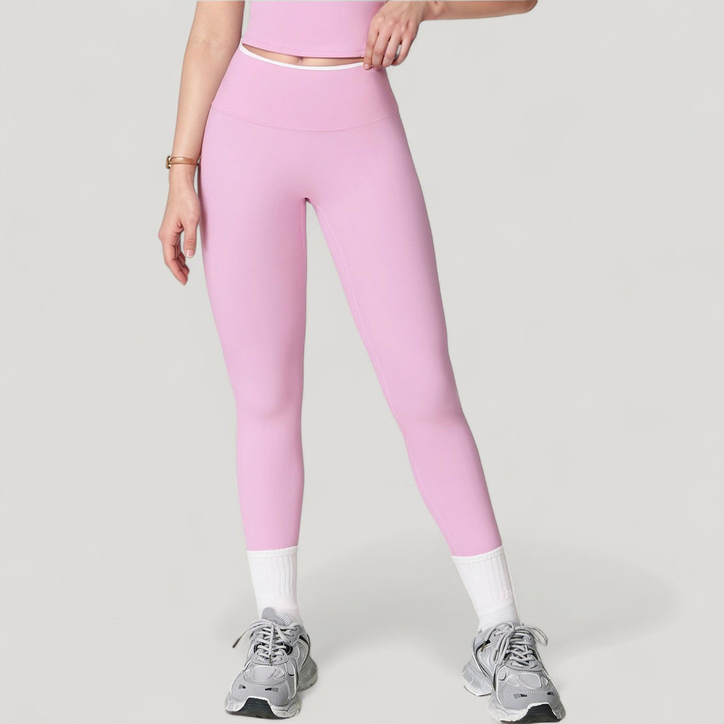 High Waist Seamless Leggings with Tummy Control and Sculpting Fit for Active or Casual Everyday Wear