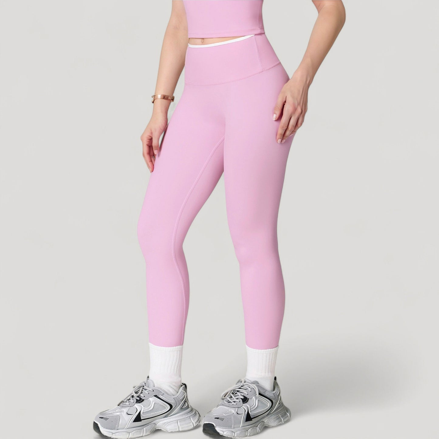 High Waist Seamless Leggings with Tummy Control and Sculpting Fit for Active or Casual Everyday Wear