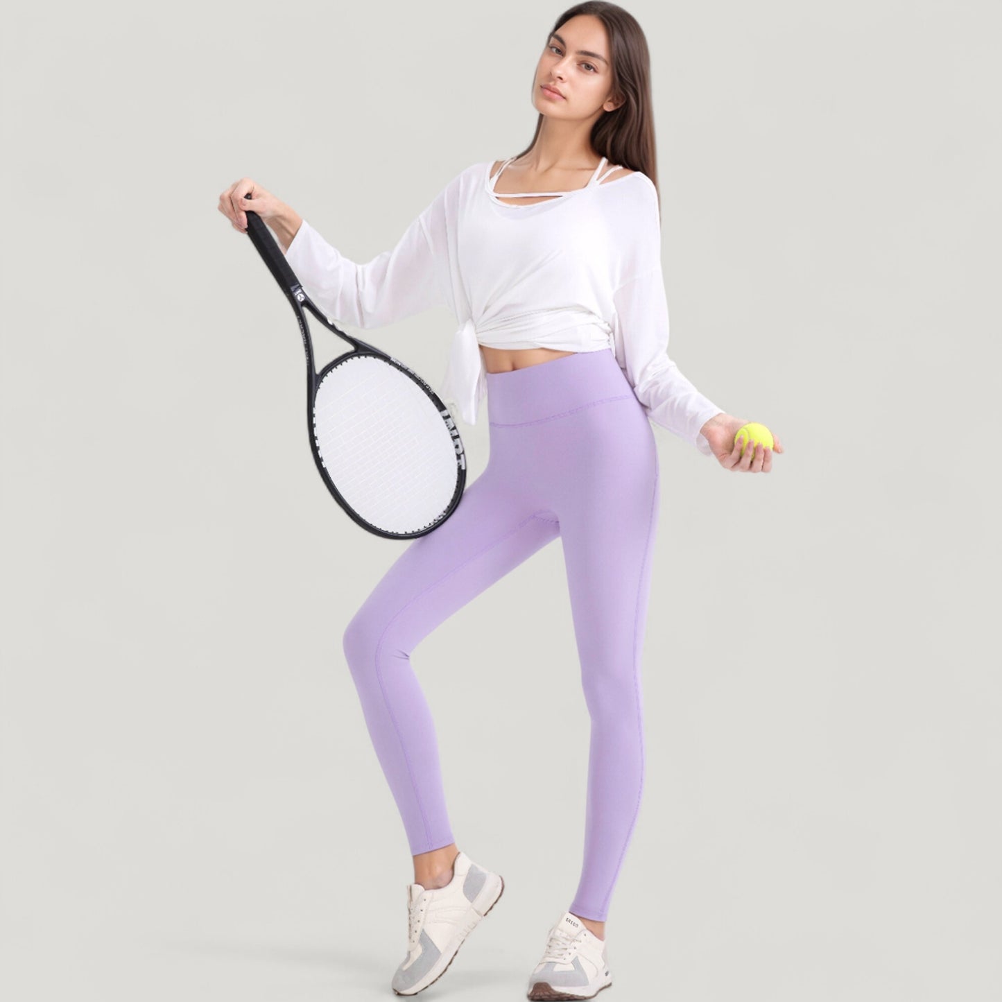 Long Sleeve Pullover Top with Cutout Scoop Neck and Side Slit Hem