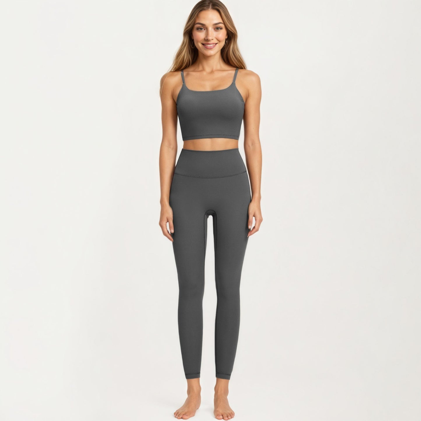 High Waist Stretch Leggings with Smooth Sculpting Fit