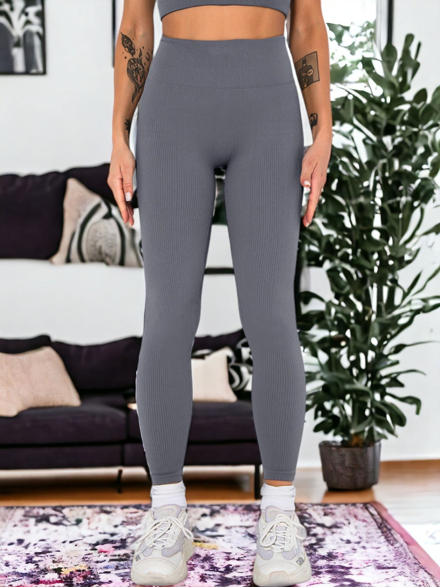 Seamless Threaded Hip Yoga Pants