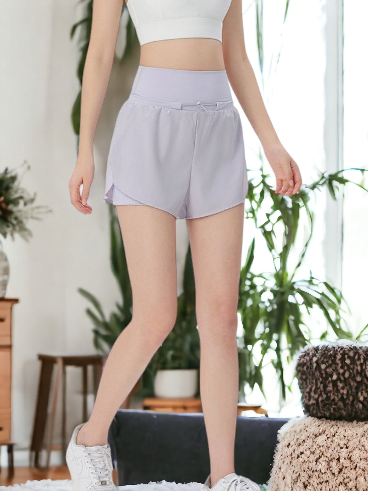 Anti-Exposure High-Waisted Dance Yoga Pants