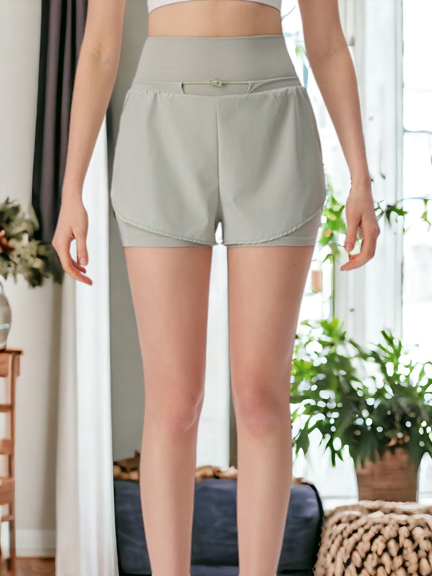 Anti-Exposure High-Waisted Dance Yoga Pants