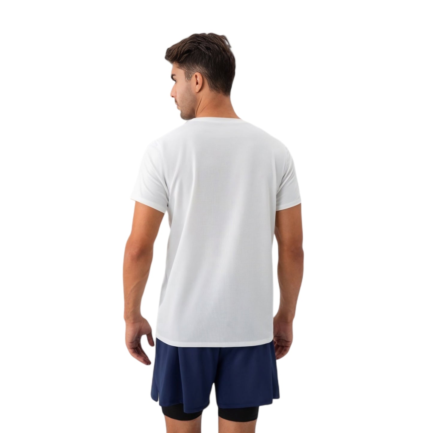 Men's Lightweight Performance T-Shirt with Moisture-Wicking Fabric and Raglan Sleeves
