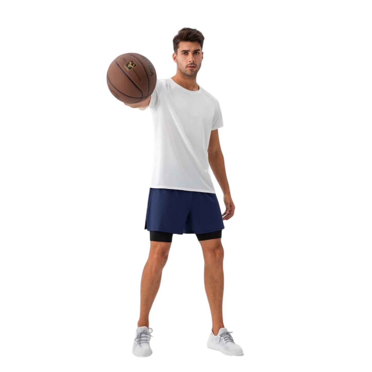 Men's Lightweight Performance T-Shirt with Moisture-Wicking Fabric and Raglan Sleeves