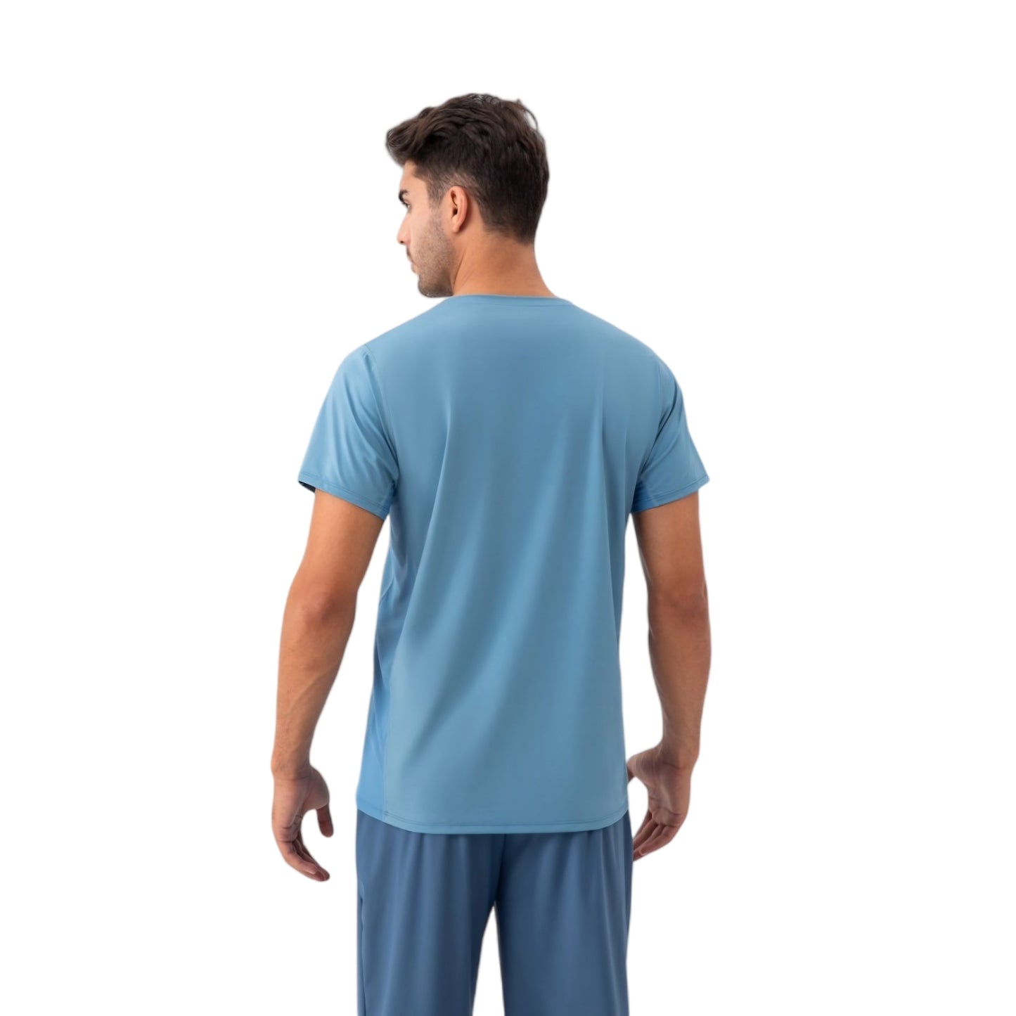 Men's Classic Fit Athletic T-Shirt with Quick-Dry Fabric and Short Sleeves