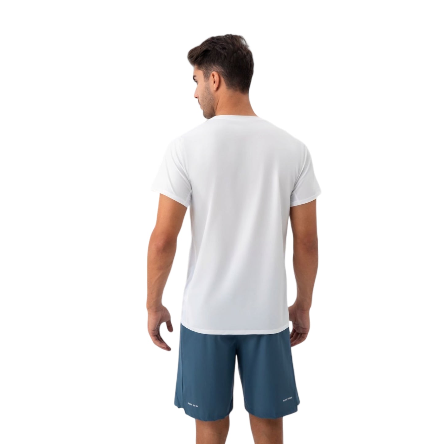 Men's Classic Fit Athletic T-Shirt with Quick-Dry Fabric and Short Sleeves