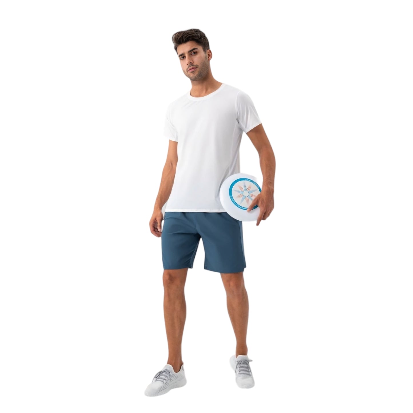 Men's Classic Fit Athletic T-Shirt with Quick-Dry Fabric and Short Sleeves